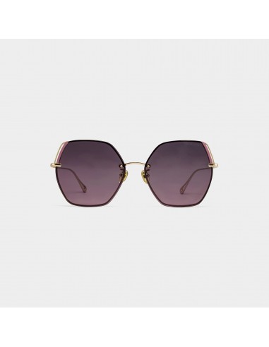 ELLIE  - Angular Metal Sunglasses meilleur choix