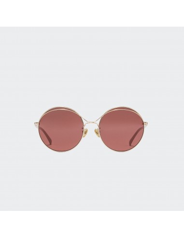 CAROL - Rounded Metal Sunglasses pas cher 