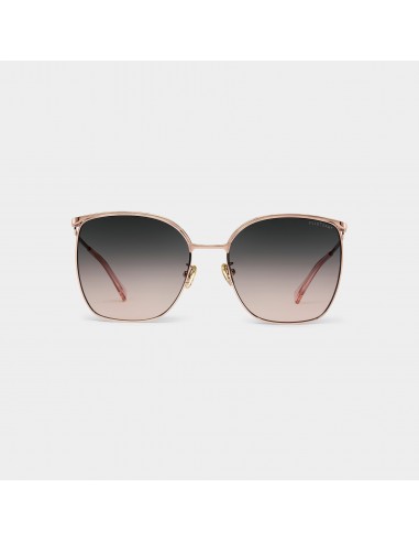 MELISSA - Square Metal sunglasses Véritable concentré