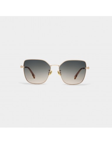 KARLEEN - Square Metal Sunglasses Pour