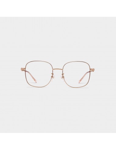 DESTINATION - Square Mixed Titanium Optical Glasses destockage