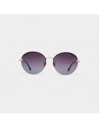 BONITA - Round Metal Sunglasses solde